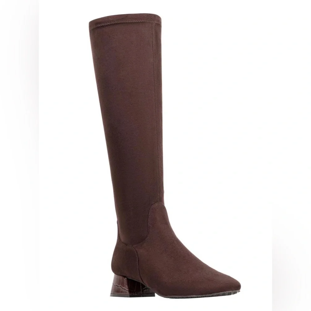 Donald Pliner Regina Brown Suede Boot Size 7 New